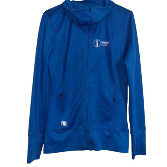 OGIO Tops - Ogio Endurance Blue Jacket L Polyester/Spandex Womens Full-Zip Performance Hoodi